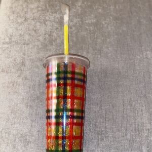 BAN.DO Glitter Bomb Tumbler with Straw!